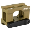 Picture of Unity Tactical FAST Micro - Red Dot Mount - 2.26" Optical Height - Compatible with CompM5s - CompM5b - Duty RDS Footprints - Anodized Finish - Flat Dark Earth FST-MISF