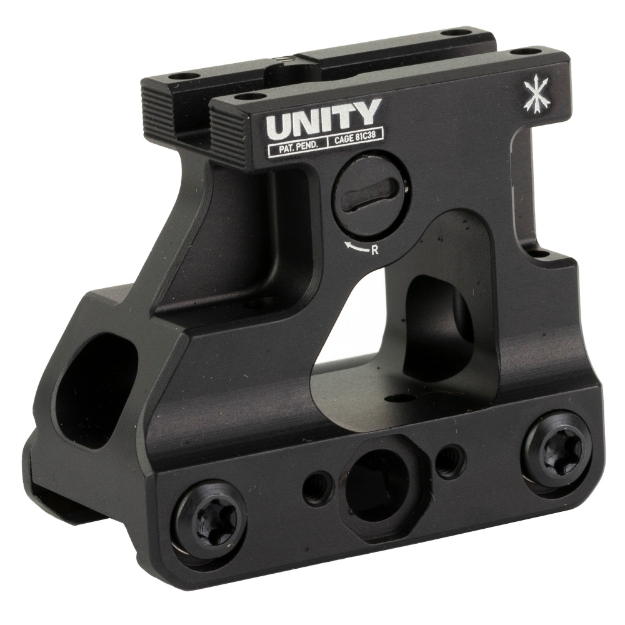 Picture of Unity Tactical FAST Micro - Red Dot Mount - 2.26" Optical Height - Compatible with MRO/MRO-HD Footprint - Anodized Finish - Black FST-MROB