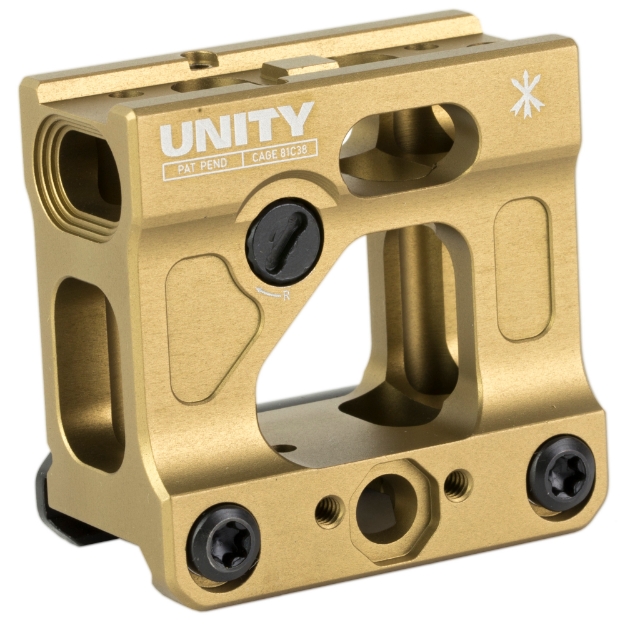 Picture of Unity Tactical FAST Micro - Red Dot Mount - 2.26" Optical Height - Compatible with T1/T2 Footprints - Anodized Finish - Flat Dark Earth FST-MICF