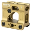 Picture of Unity Tactical FAST Micro - Red Dot Mount - 2.26" Optical Height - Compatible with T1/T2 Footprints - Anodized Finish - Flat Dark Earth FST-MICF