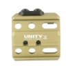 Picture of Unity Tactical FUSION - Micro Hub Base - Anodized Finish - Flat Dark Earth FUS-MHF