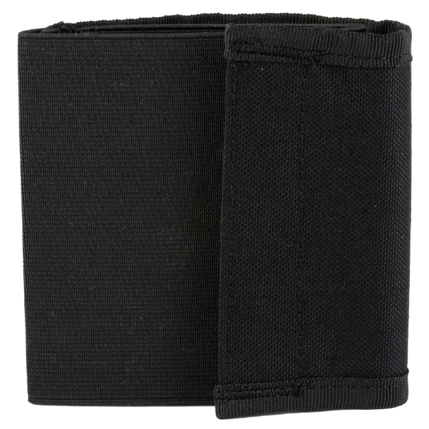 Picture of Uncle Mike's Buttstock Shell Holder - Rifle - Black - Kodra Nylon with Flap 88482