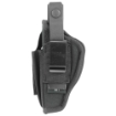 Picture of Uncle Mike's Cordura Hip Holster - Size 1 - Fits Medium Auto With 4" Barrel - Ambidextrous - Black MO70010