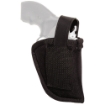 Picture of Uncle Mike's Cordura Hip Holster - Size 36 - Fits Small Revolver With 2" Barrel - Ambidextrous - Black 70360