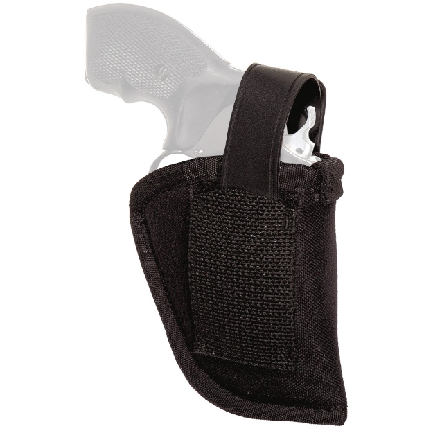 Picture of Uncle Mike's Cordura Hip Holster - Size 36 - Fits Small Revolver With 2" Barrel - Ambidextrous - Black 70360