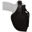 Picture of Uncle Mike's Cordura Hip Holster - With Pouch - Size 16 - Fits Medium Auto With 3.75" Barrel - Ambidextrous - Black 70160