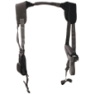 Picture of Uncle Mike's Horizontal Pro Pak Shoulder Holster - Size 15 - Fits Large Auto With 4.5" Barrel - Ambidextrous - Black 77150