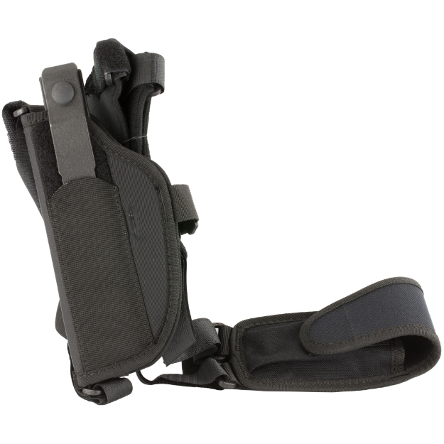 Picture of Uncle Mike's Horizontal Pro Pak Shoulder Holster - Size 5 - Fits Large Auto With 5" Barrel -  Ambidextrous - Black 77050