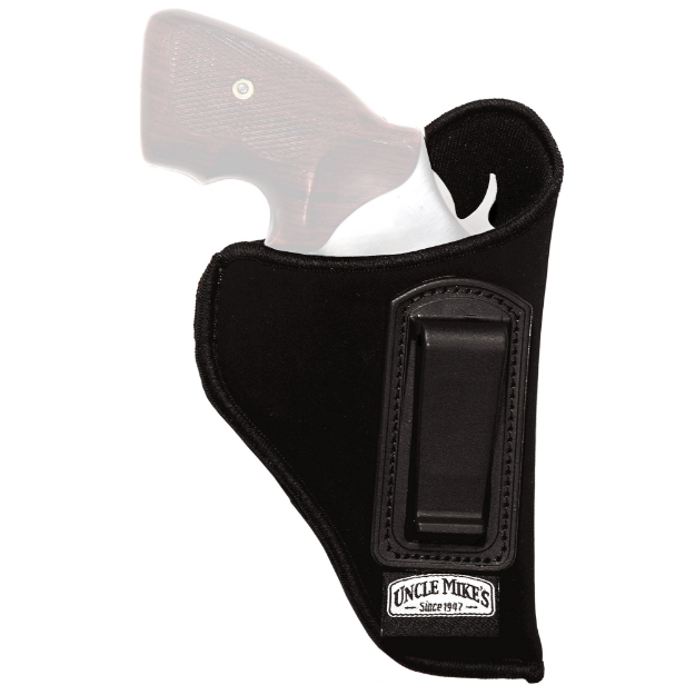 Picture of Uncle Mike's Inside The Pant Holster - Size 36 - Fits Small Revolver With 2" Barrel - Right Hand - Black 89361