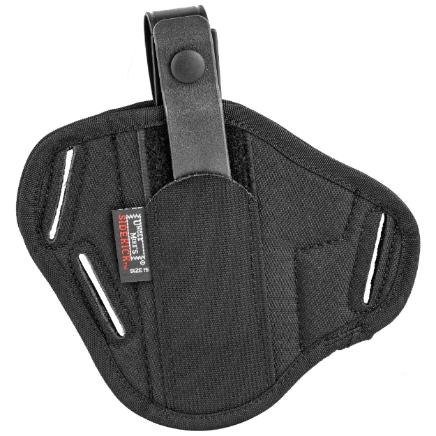 Picture of Uncle Mike's Super Belt Slide Holster - Size 15 - Fits Large Auto With 4.5" Barrel - Ambidextrous - Black 86150