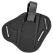 Picture of Uncle Mike's Super Belt Slide Holster - Size 15 - Fits Large Auto With 4.5" Barrel - Ambidextrous - Black 86150