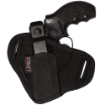 Picture of Uncle Mike's Super Belt Slide Holster - Size 36 - Fits Small Revolver With 2" Barrel - Ambidextrous - Black 86360