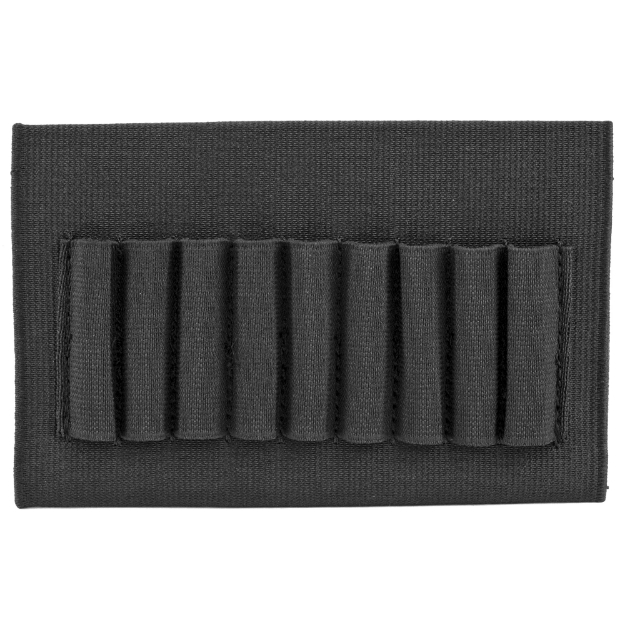 Picture of Uncle Mike's Uncle Mike's - Buttstock Shell Holder - For Rifle - Open Style - Black 88481