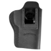 Picture of Uncle Mike's Uncle Mikes Inside Waistband Leather Holster - Size 5 - Fits Most Medium/Large Frame Autos (H&K 45c/P2000USPc/VP9sk/Sig P320c/Springfield XDMc) - Leather - Metal Clip - Ambidextrous - Black UM-IWB-5-MBL-A