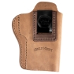 Picture of Uncle Mike's Uncle Mikes Inside Waistband Leather Holster - Size 5 - Fits Most Medium/Large Frame Autos (H&K 45c/P2000USPc/VP9sk/Sig P320c/Springfield XDMc) - Leather - Metal Clip - Ambidextrous - Brown UM-IWB-5-BRW-A