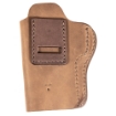 Picture of Uncle Mike's Uncle Mikes Inside Waistband Leather Holster - Size 5 - Fits Most Medium/Large Frame Autos (H&K 45c/P2000USPc/VP9sk/Sig P320c/Springfield XDMc) - Leather - Metal Clip - Ambidextrous - Brown UM-IWB-5-BRW-A