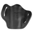 Picture of Uncle Mike's Uncle Mikes Outside Waistband Leather Holster - Size 2 - Fits Most Medium/Large Frame Autos (1911 3" with Rail - Glock 17/19/26 - M&P 9/Shield) - Right Hand - Black UM-OWB-2-MBL-R