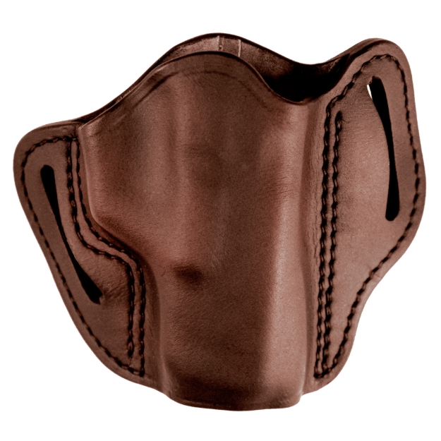 Picture of Uncle Mike's Uncle Mikes Outside Waistband Leather Holster - Size 2 - Fits Most Medium/Large Frame Autos (1911 3" with Rail - Glock 17/19/26 - M&P 9/Shield) - Right Hand - Brown UM-OWB-2-BRW-R