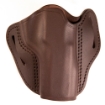 Picture of Uncle Mike's Uncle Mikes Outside Waistband Leather Holster - Size 4 - Fits Most Large Frame Autos (Beretta 92 - CZ 75 - FN 509 - HK VP9 - Sig 220/226 - Springfield XDM) - Right Hand - Black UM-OWB-4-MBL-R