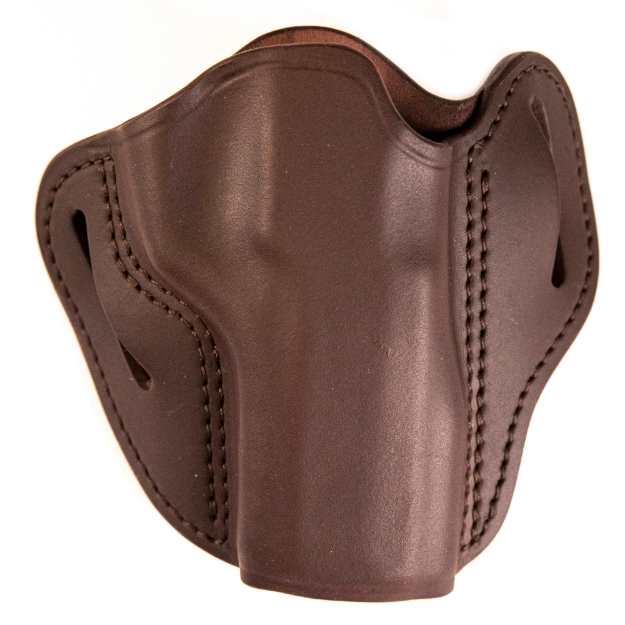 Picture of Uncle Mike's Uncle Mikes Outside Waistband Leather Holster - Size 4 - Fits Most Large Frame Autos (Beretta 92 - CZ 75 - FN 509 - HK VP9 - Sig 220/226 - Springfield XDM) - Right Hand - Black UM-OWB-4-MBL-R