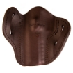 Picture of Uncle Mike's Uncle Mikes Outside Waistband Leather Holster - Size 4 - Fits Most Large Frame Autos (Beretta 92 - CZ 75 - FN 509 - HK VP9 - Sig 220/226 - Springfield XDM) - Right Hand - Black UM-OWB-4-MBL-R