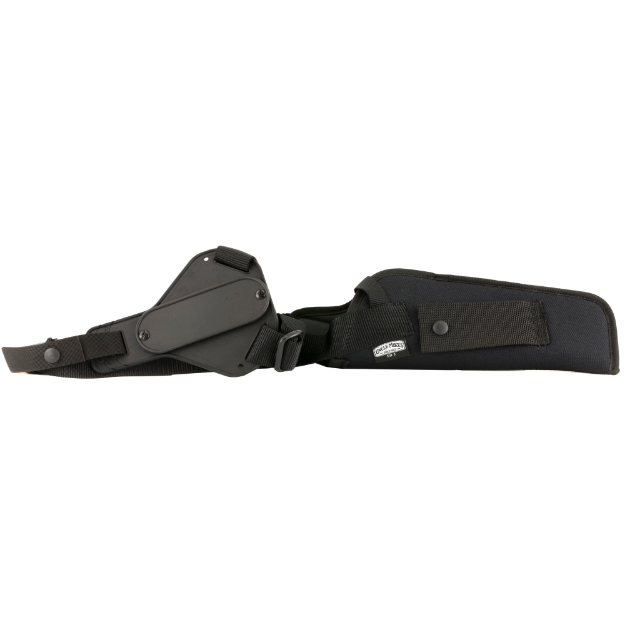 Picture of Uncle Mike's Vertical Shoulder Holster - Size 3 - Fits Large Revolver With 6.5" Barrel - Right Hand - Black 83031