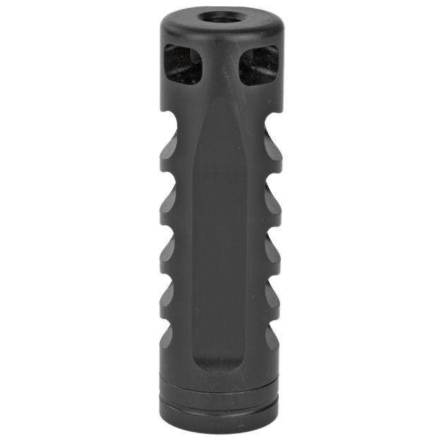 Picture of Ultradyne USA Apollo S Compensator Muzzle Brake with Timing Nut AR-10 6.5 - 5/8"-24 Thread - .975 Outside Diameter - Steel Nitride Finish UD10250