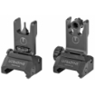 Picture of Ultradyne USA C2 Folding Front and Rear Sight Combo - Blade - Black UD11121