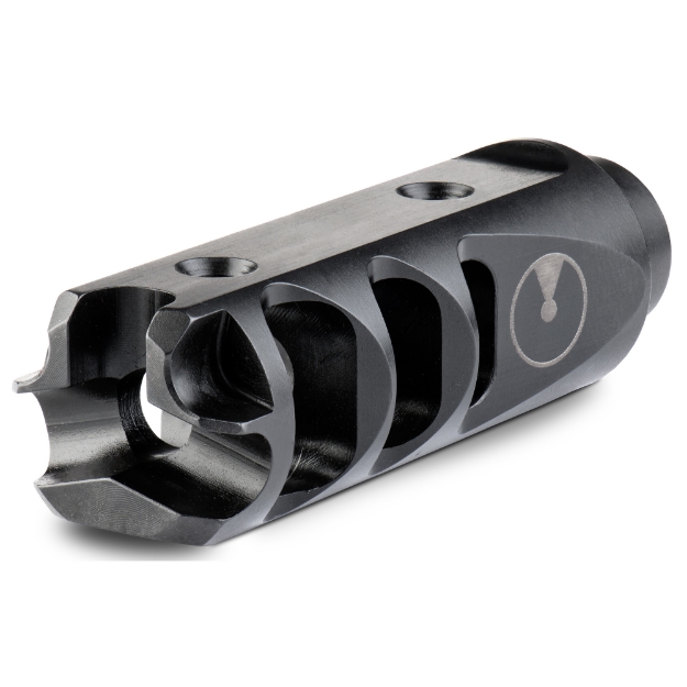 Picture of Ultradyne USA MERCURY Brake - 5.56MM/223REM - Fits AR-15s with 1/2X28 Threads - Black - 3.1 oz. - 416 Stainless Steel - Includes Shrouded Timing Nut UD10670