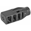 Picture of Ultradyne USA Pegasus Compensator Muzzle Brake with Timing Nut - AR - 556/223 - 1/2"x28 Thread - 1.25" Outside Diameter - 416 SS - Black Nitride Finish UD11010