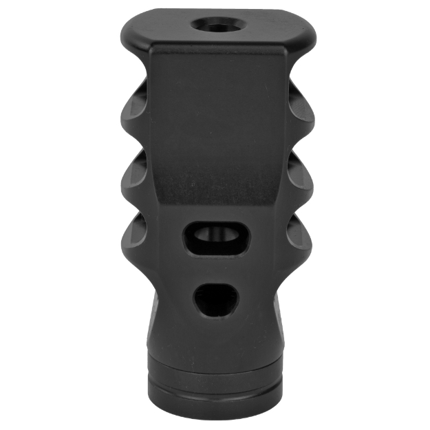 Picture of Ultradyne USA Pegasus Compensator Muzzle Brake with Timing Nut AR-10 6.5 - 5/8"-24 Thread - 1.360 Outside Diameter - Steel Nitride Finish UD10240