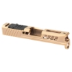 Picture of True Precision Axiom Slide - For Glock 43/43X - Copper TiCN Finish - RMS Optic Cut & Cover Plate TP-G43S-C-RMS