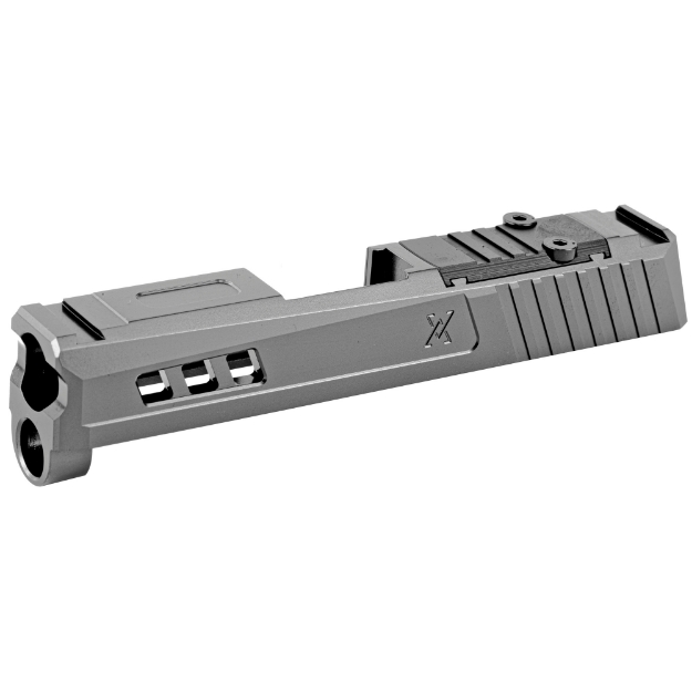 Picture of True Precision Axiom Slide - Stealth Grey - RMS Optic Cut & Cover Plate - Fits Sig P365 TP-P365S-A-RMS