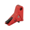 Picture of True Precision Axiom Trigger - Red with Black Safety - For Glock Gen 1-4 including 42/43/43X/48 (Does Not Fit Gen5) TP-GLKTS-RBL