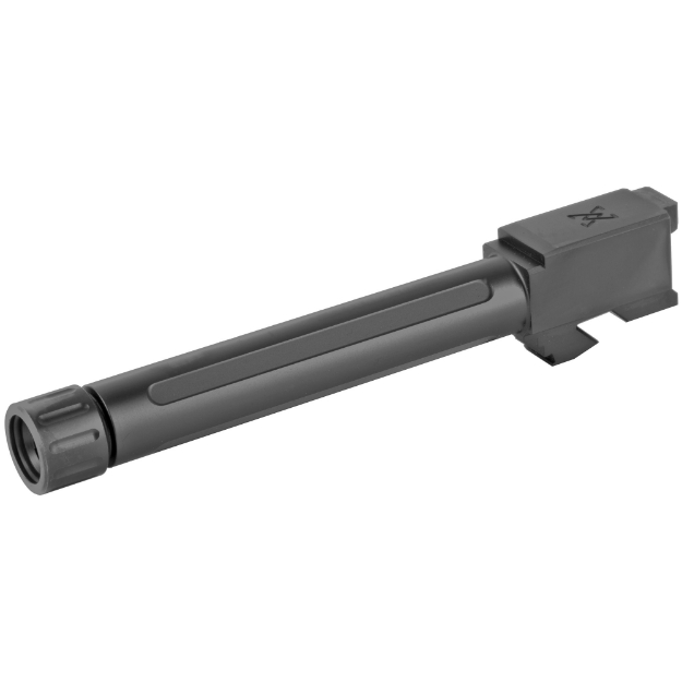 Picture of True Precision Barrel - 9MM - Black - Thread Protector - Threaded - Fits Glock 17 - DLC TP-G17B-XTBC