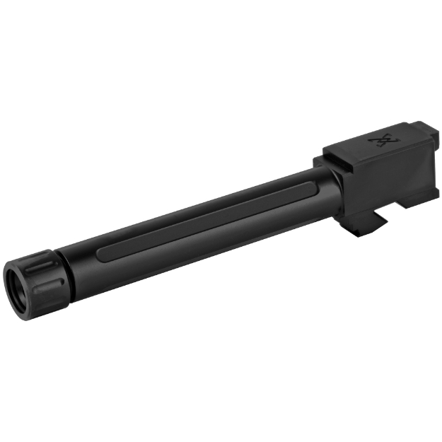 Picture of True Precision Barrel - 9MM - Black - Thread Protector - Threaded - Fits Glock 17 - Nitride TP-G17B-XTBL