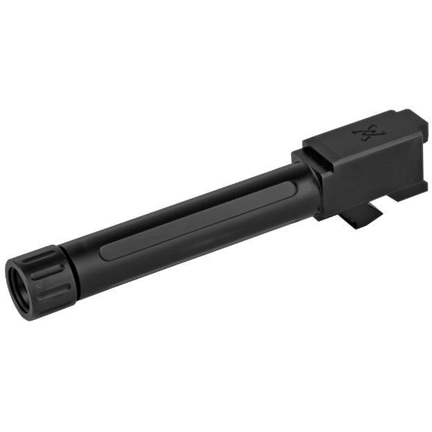 Picture of True Precision Barrel - 9MM - Black Nitride - Threaded - Fits Glock 19 TP-G19B-XTBL