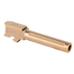 Picture of True Precision Barrel - 9MM - For Glock 19 - Copper TiCN Finish TP-G19B-XC