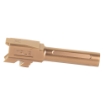 Picture of True Precision Barrel - 9MM - For Glock 43/43X - Copper TiCN Finish TP-G43B-XC