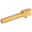 Picture of True Precision Barrel - 9MM - Gold Titanium Nitride - Fits Glock 19 TP-G19B-XG