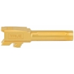 Picture of True Precision Barrel - 9MM - Gold Titanium Nitride - Fits Glock 43/43X TP-G43B-XG