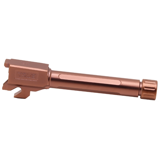 Picture of True Precision Threaded Barrel - 9MM - Fits Sig P320 Compact 3.9" - Copper TiCN Finish - Includes Thread Protector TP-P32CB-XTC