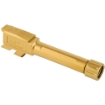 Picture of True Precision Threaded Barrel - 9MM - Gold - Fits Glock 43/43X - Titanium Nitride TP-G43B-XTG