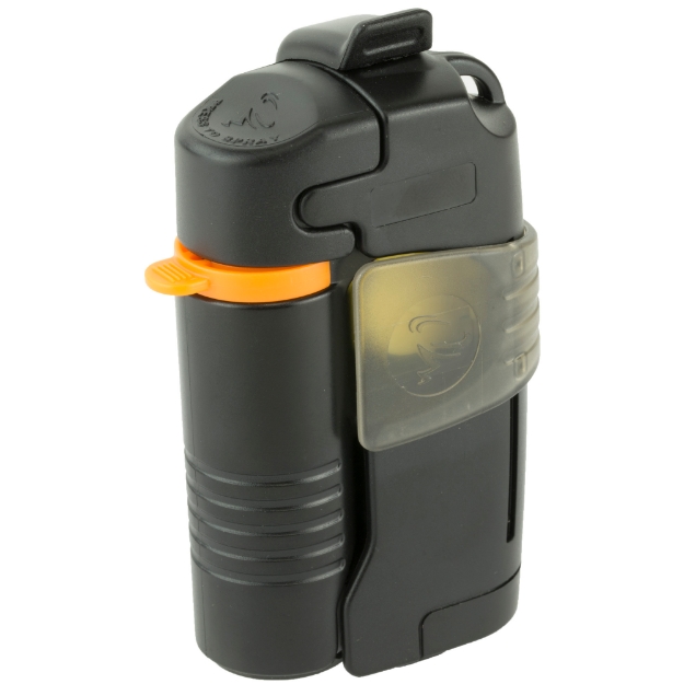 Picture of Tornado Personal Defense Tornado Pepper Spray - Ultra - 11g - Alarm - Strobe Light - Belt Clip - Black RHB001