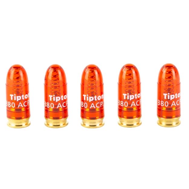 Picture of Tipton Snap Caps - Translucent Red - 380ACP - 5-Pack 337377