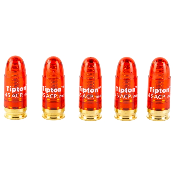 Picture of Tipton Snap Caps - Translucent Red - 45 ACP - 5-Pack 146331