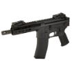 Picture of Tippmann Arms Company M4-22 Micro Compact - Semi-Automatic Pistol - AR - 22 LR - 7" Barrel - Aluminum MLOK Handguard - Matte Finish - Black - Picatinny Rear End - Front/Rear Flip Sights - 1 Magazine - 25 Rounds A101191