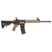 Picture of Tippmann Arms Company M4-22 Pro - Semi-automatic Rifle - AR - 22 LR - 16" Barrel - Composite MLOK Handguard - Matte Finish - Black - Flat Dark Earth M4 Collapsible Stock/Pistol Grip/Handguard/Accents - Front/Rear Flip Sights - 1 Magazine - 25 Rounds A101158