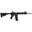 Picture of Tippmann Arms Company M4-22 Pro Compliant - Semi-automatic Rifle - AR - 22 LR - 16" Fluted Barrel - Composite MLOK Handguard - Faux Slip Fit Flash Hider - Matte Finish - Black - M4 Collapsible Stock - Front/Rear Flip Sights - 1 Magazine - 10 Rounds A101092