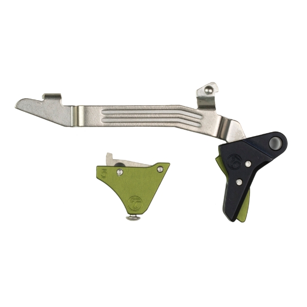 Picture of Timney Triggers Alpha Competition Trigger - Anodized Finish - Green - Fits Gen 5 - G17 - G19 - G34 ALPHA GLOCK 5 - GREEN